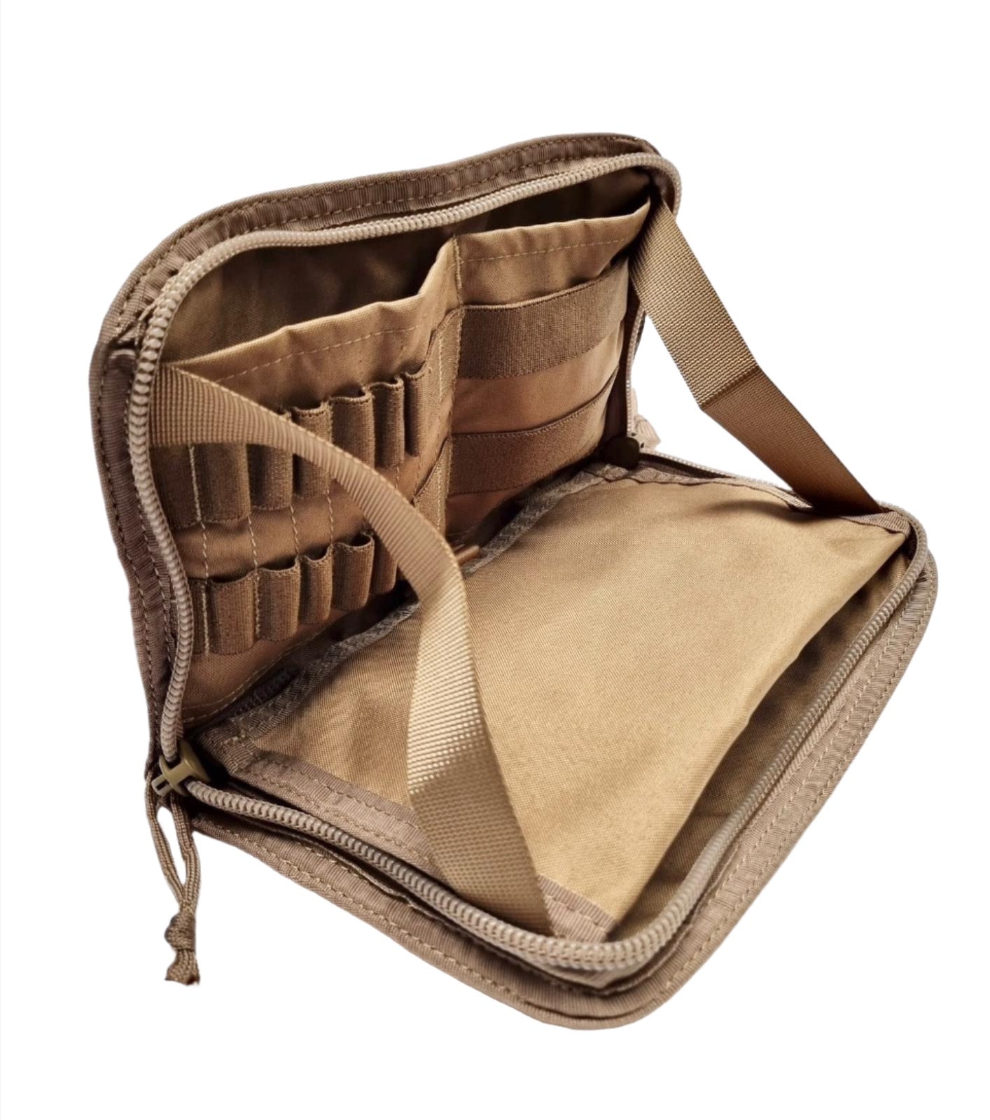 SHE-1044 COMMANDER PANEL / MAP POUCH OPEN COLOUR COYOTE