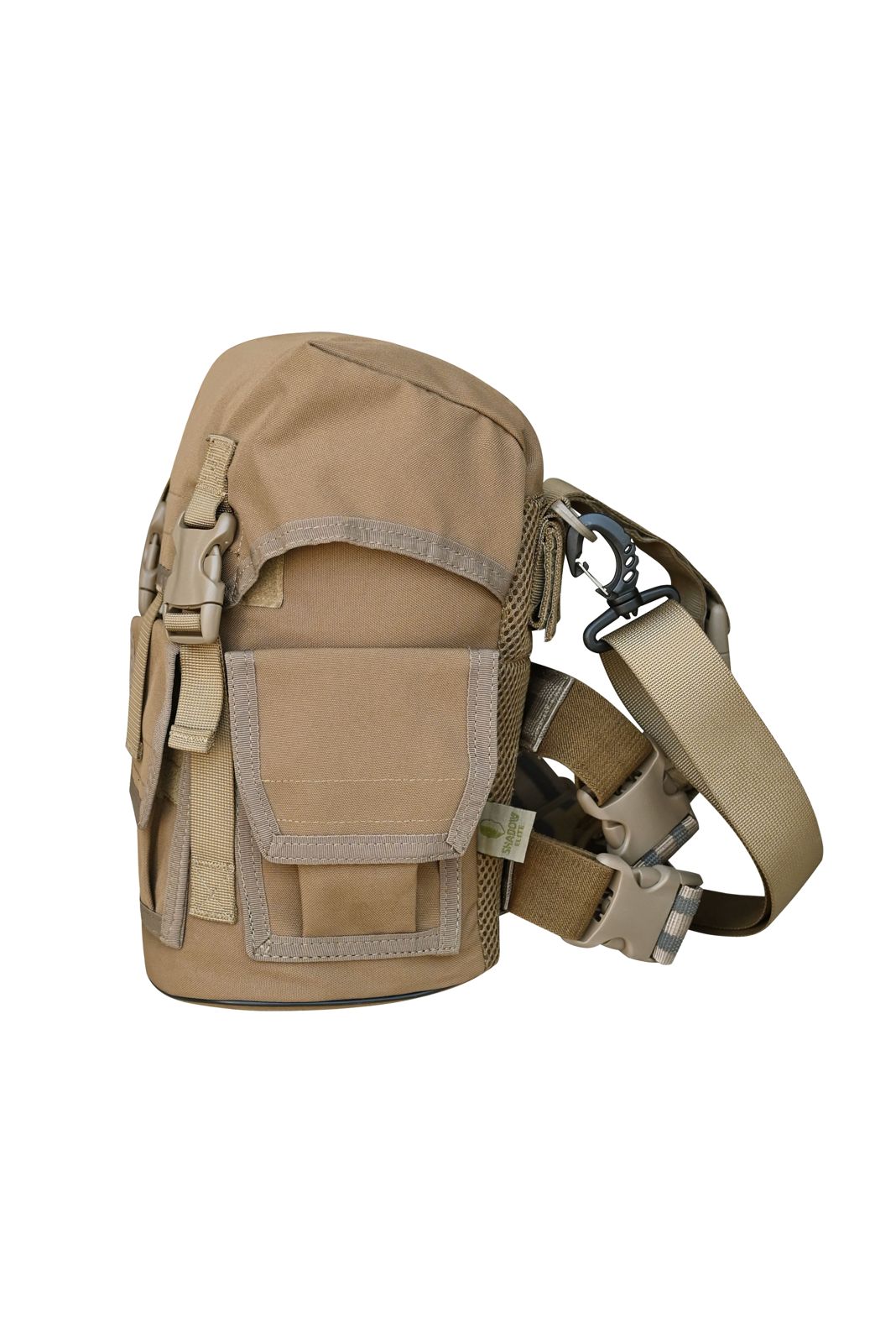 SHE-23051 DROP LEG GAS MASK POUCH COYOTE  2