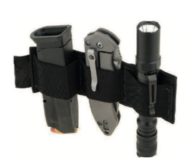 SHS-1047 TRIPLE MAG HOLDER-BLACK