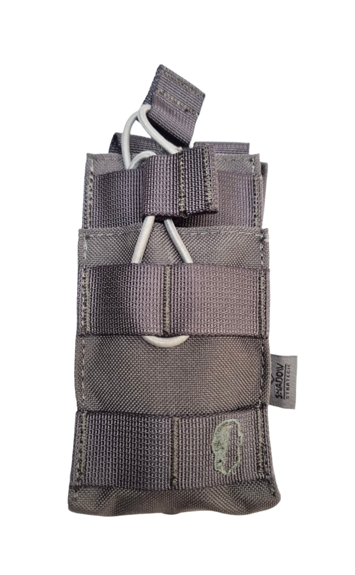 SHS - 1090 STACKER OPEN-TOP MAG POUCH SINGLE GREY