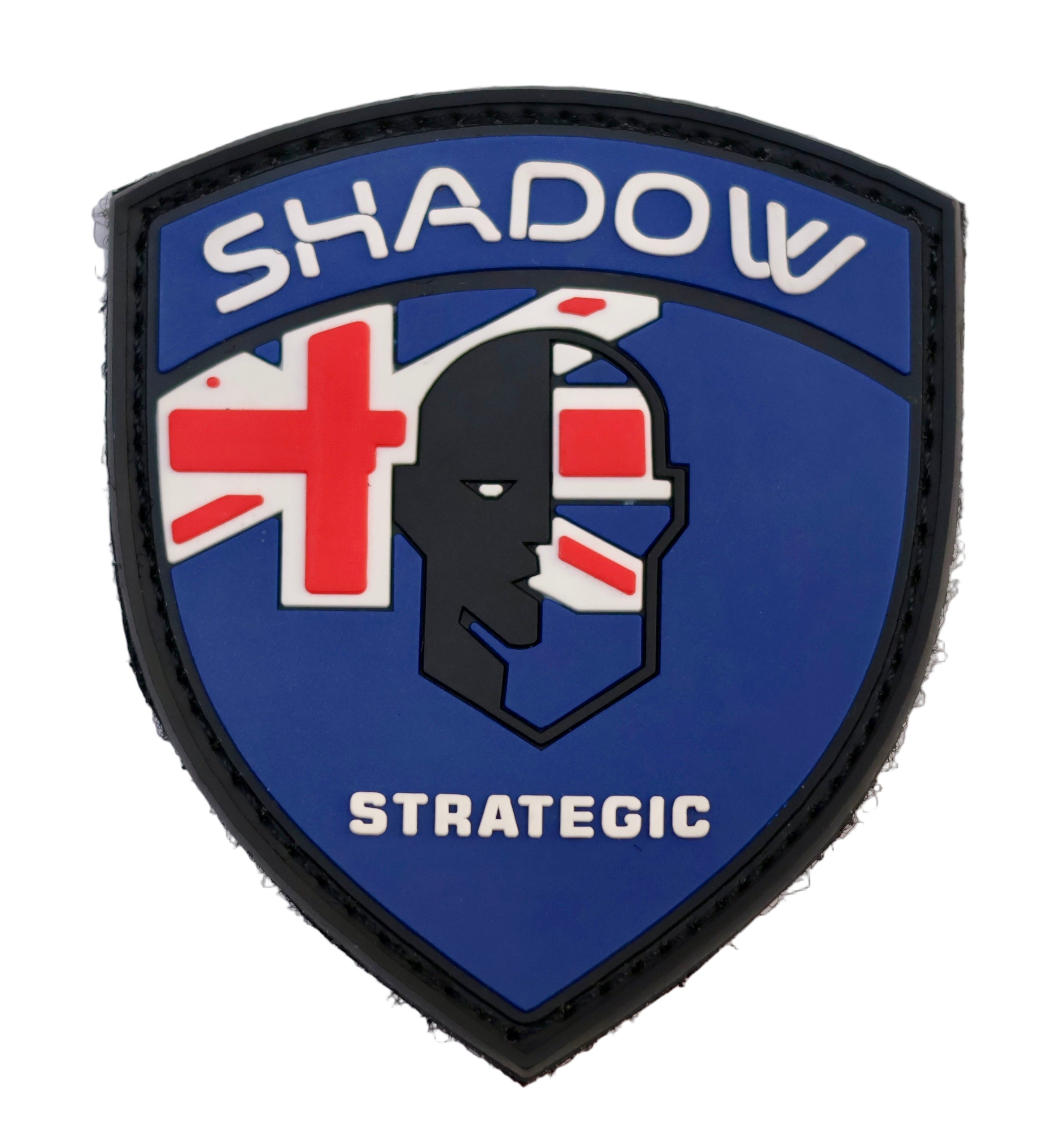 Shadow Strategic UK Union Jack PVC Flag Patch – British Tactical Morale Patch / New Zealand Flag PVC Patches.