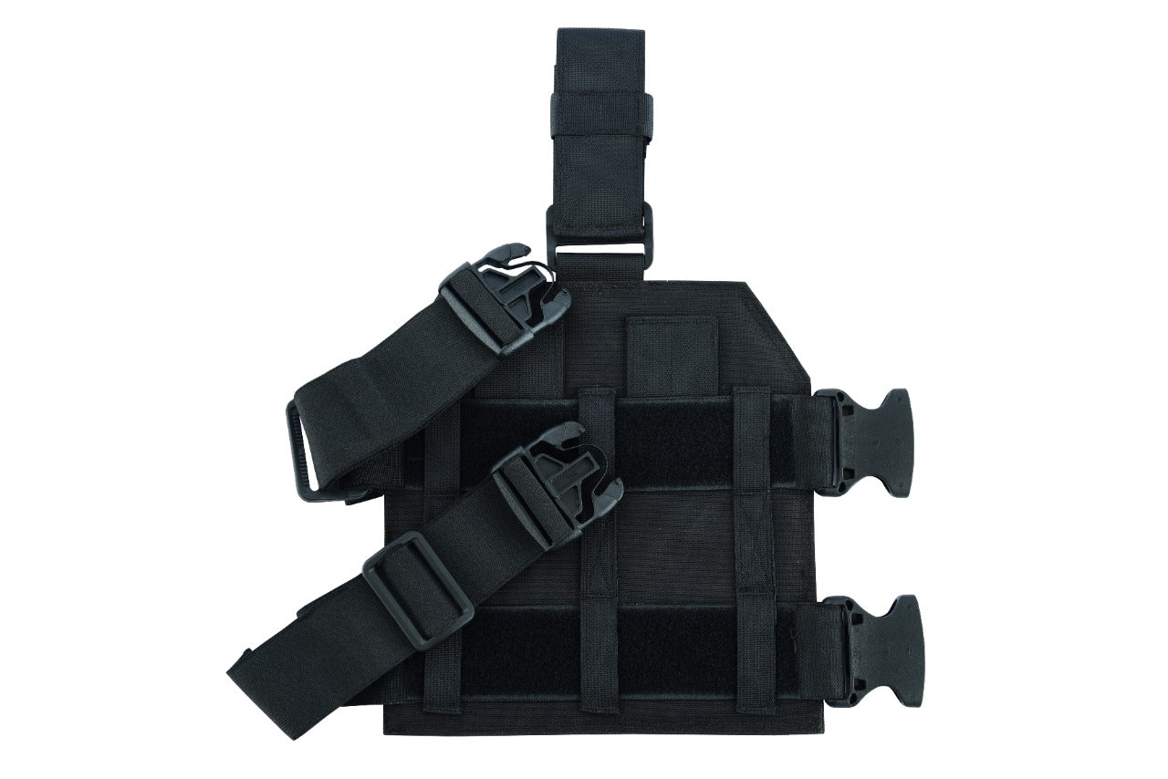 SHE-913 Drop Leg Camouflage Molle Panel Colour Black