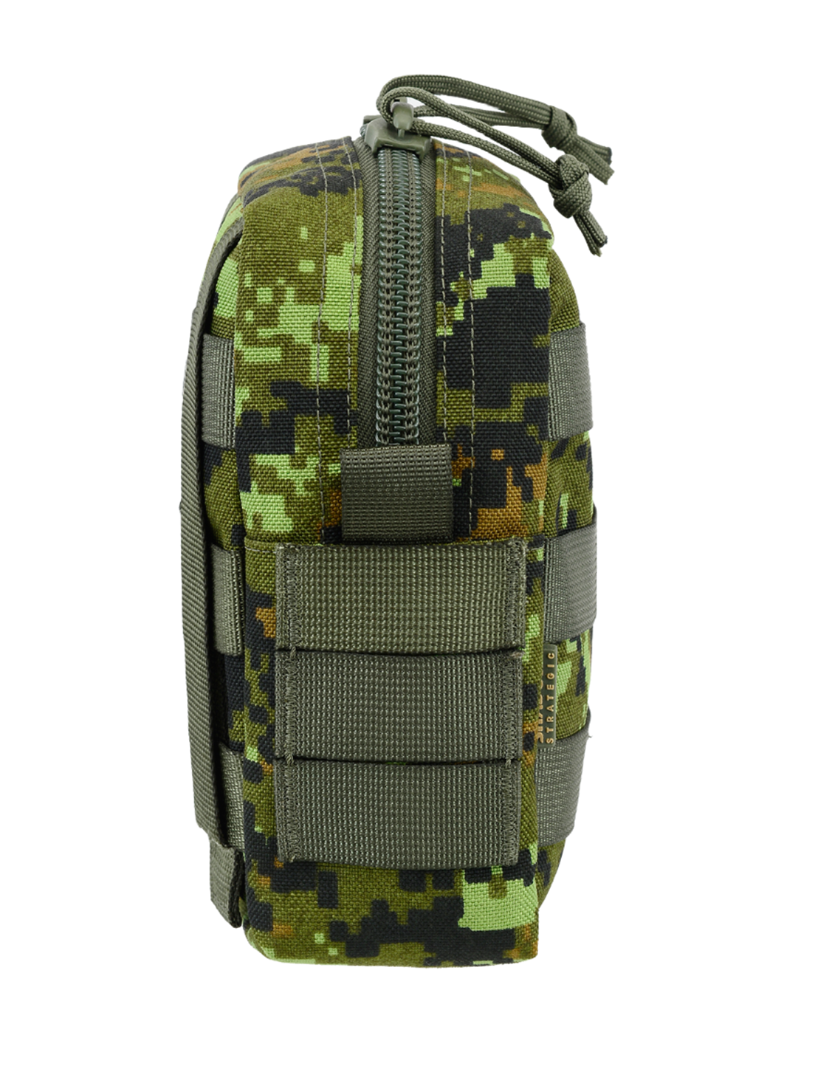 SHE-834 Multi Purpose Camouflage Utility pouch Colour CadPat side view.