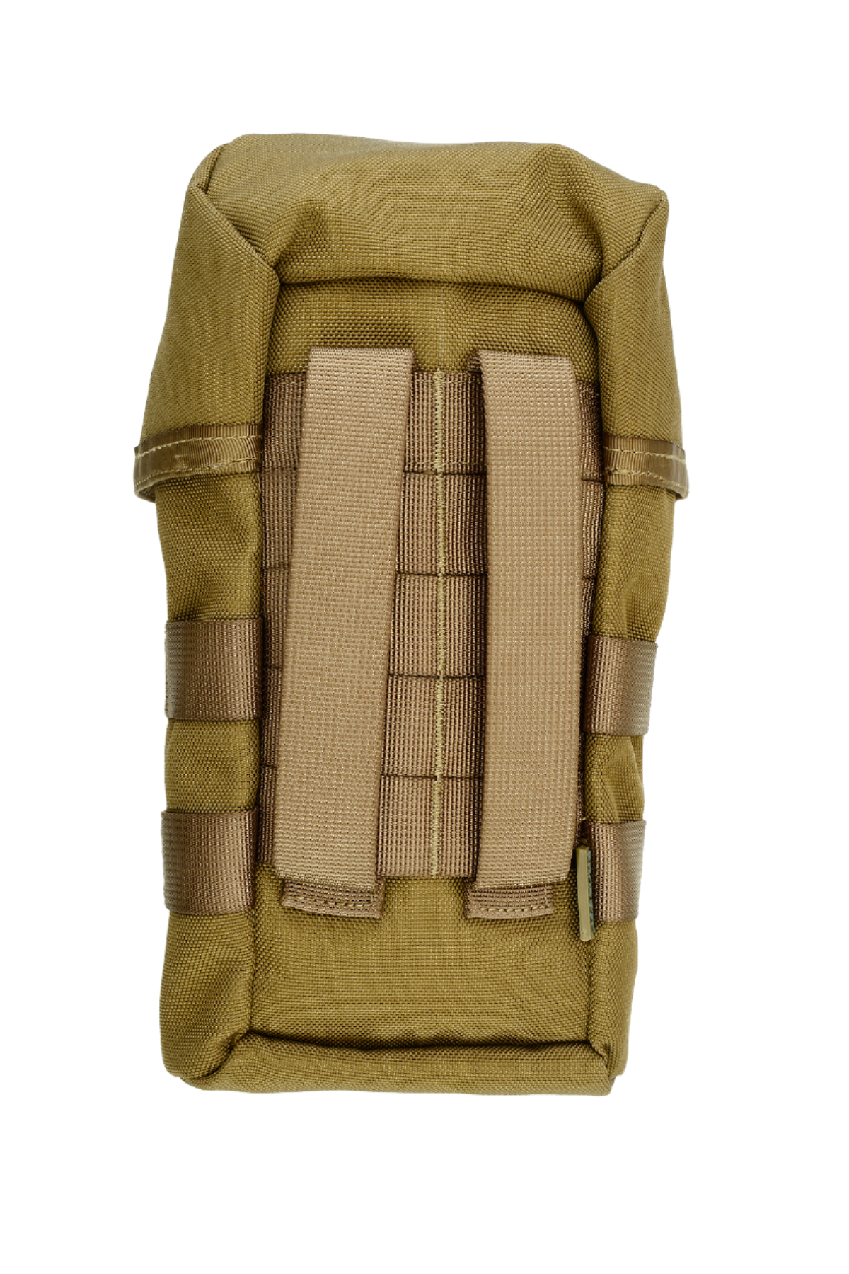 SHE-954 Camouflage Canteen Pouch Colour Coyote backside view.