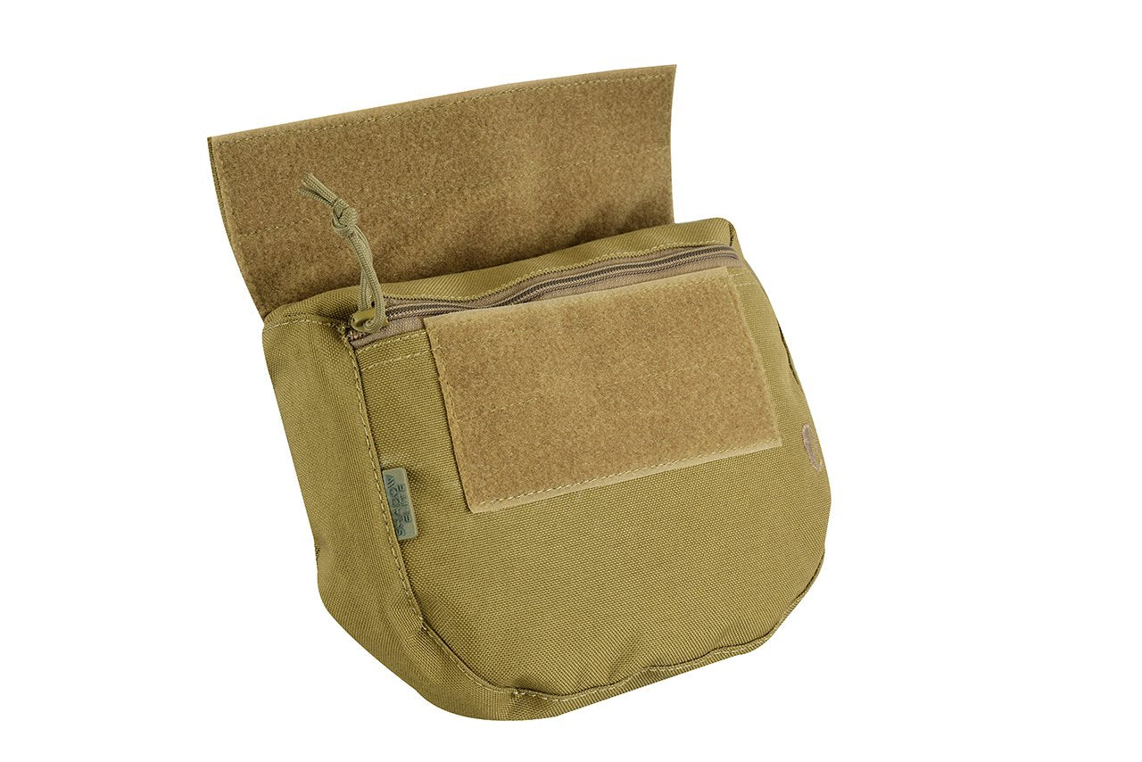 SHE-23025 DROP DOWN VELCRO UTILITY POUCH COYOTE