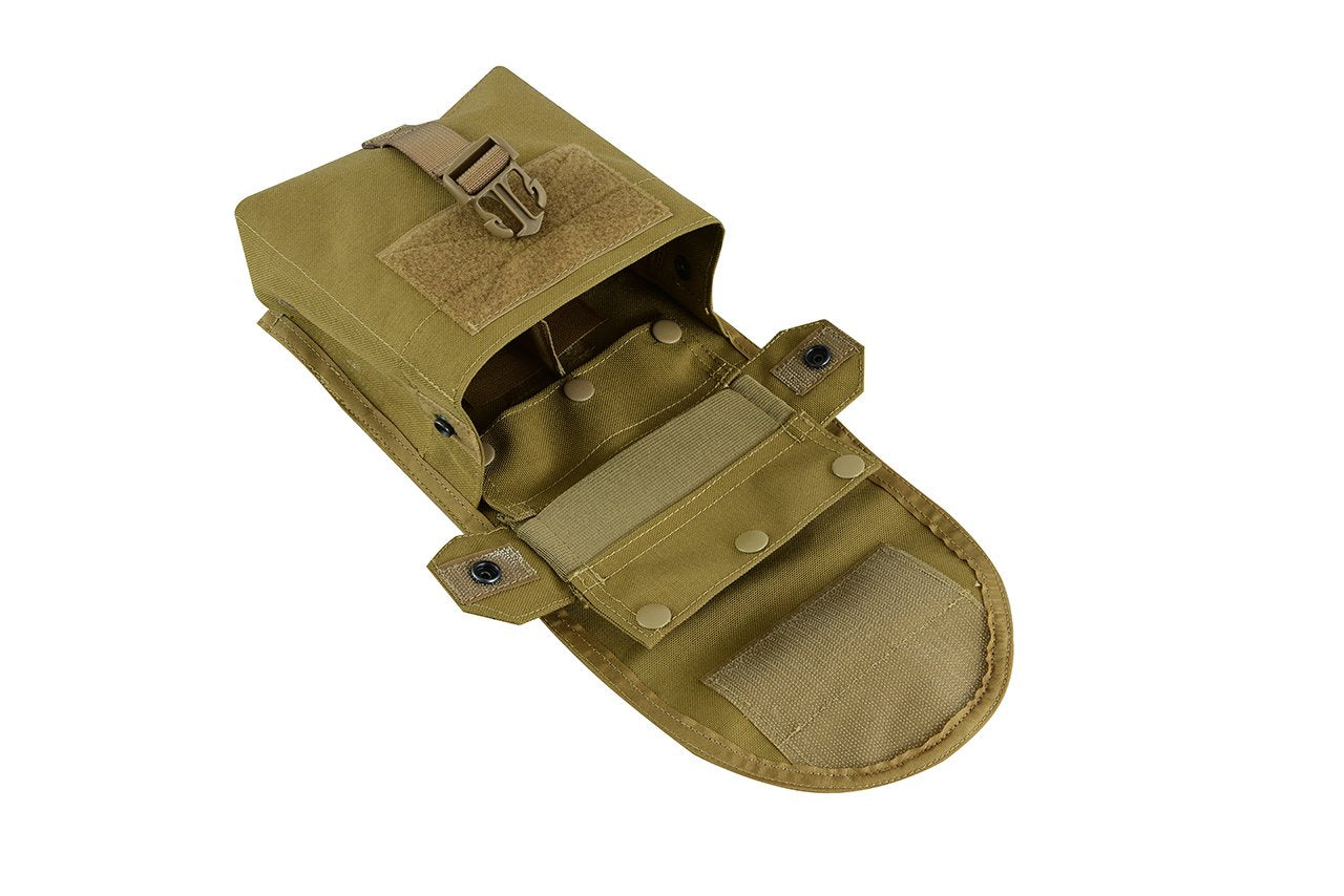 SHE-942 LMG / SAW Camouflage Pouch Colour Beige