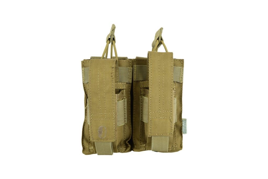 SHS - 22088 AK/9mm DOUBLE OPEN-TOP MAG POUCH