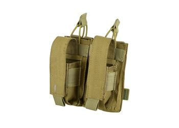 SHS - 22088 AK/9mm DOUBLE OPEN-TOP MAG POUCH