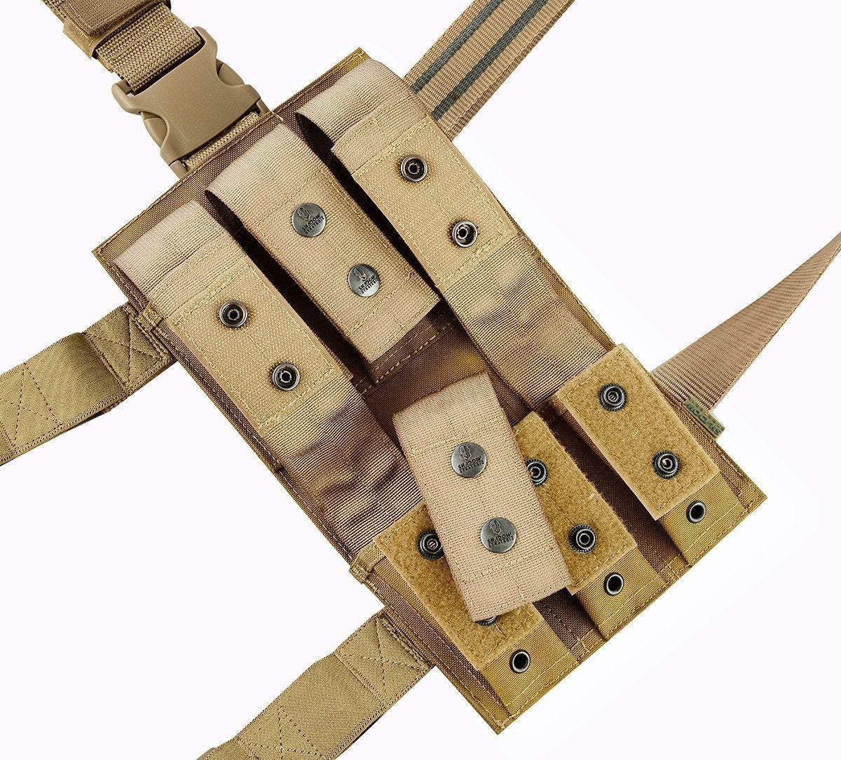 SHE-22092 Less-lethal Munitions Leg Pouch coyote