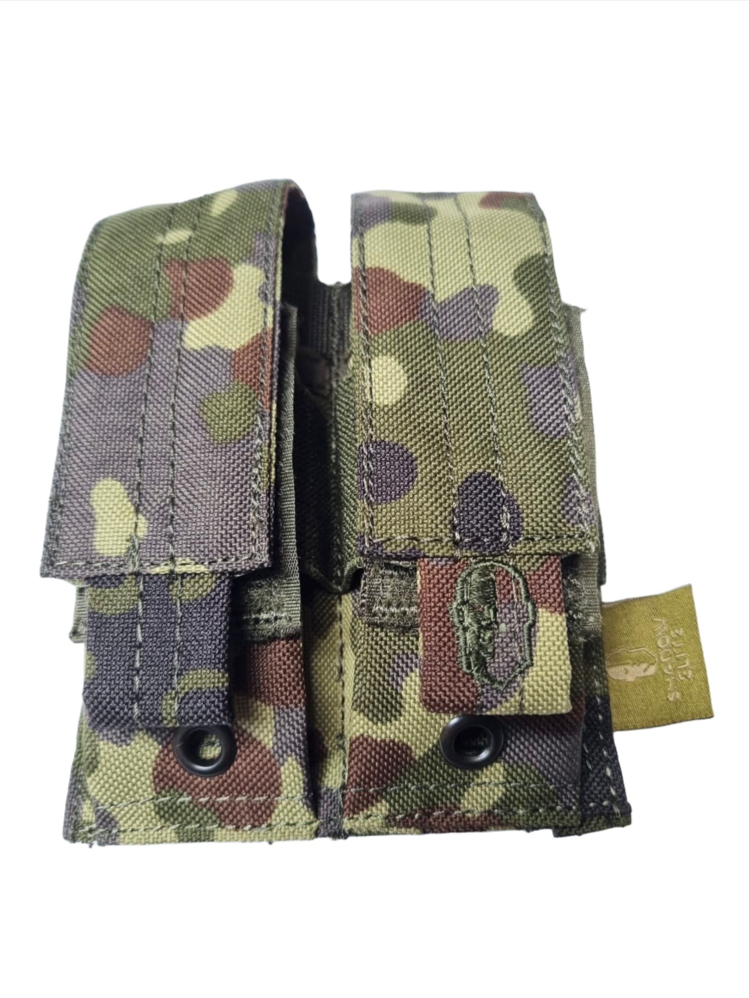SHE-1065 Double Pistol Mag Pouch-Flectarn