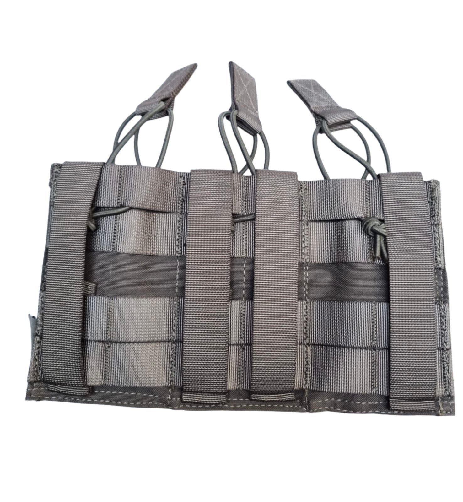 SHE-21087 TRIPPLE MOLLE Open 5.56mm + 9mm wolf grey