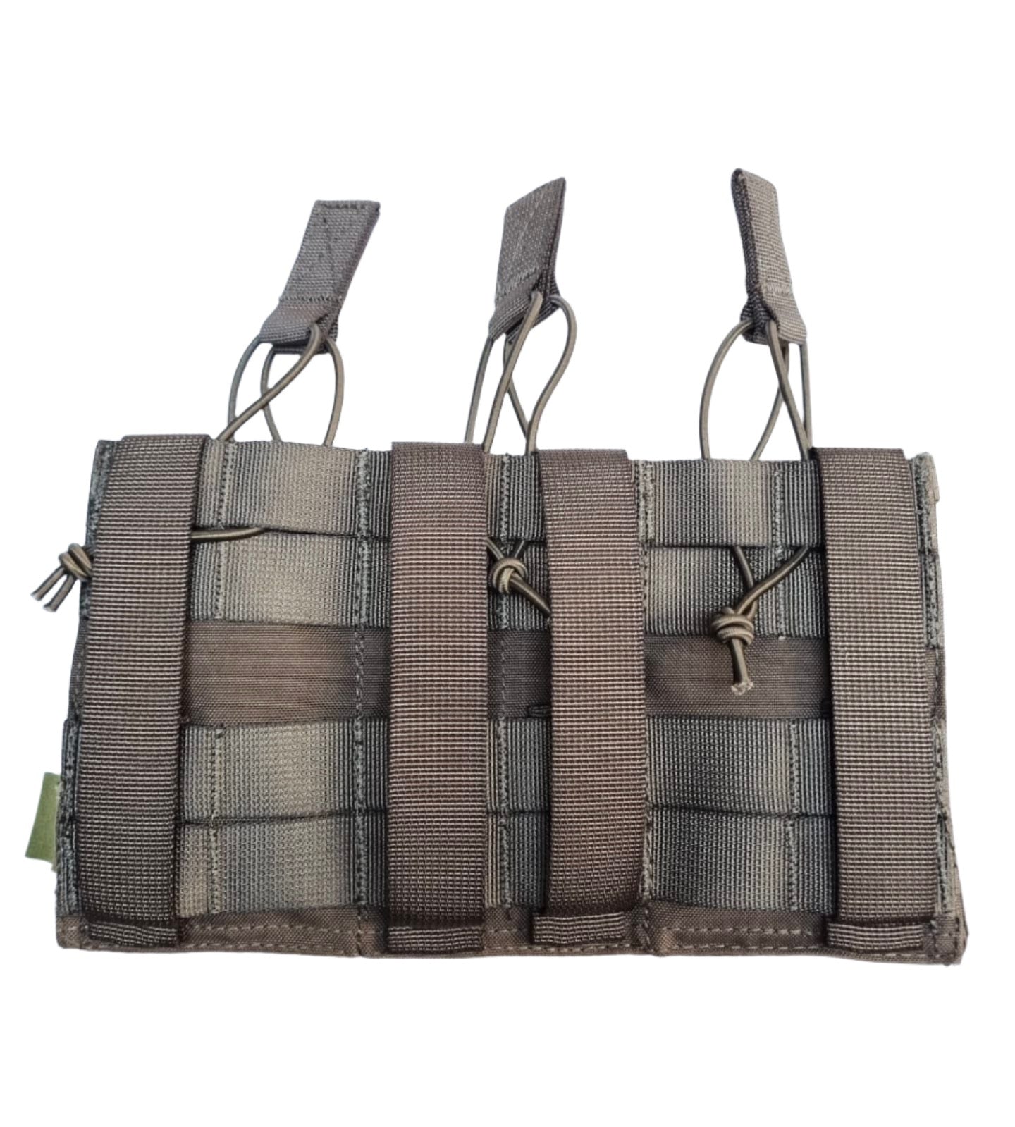 SHE-21087 TRIPPLE MOLLE Open 5.56mm + 9mm ARMY GREEN