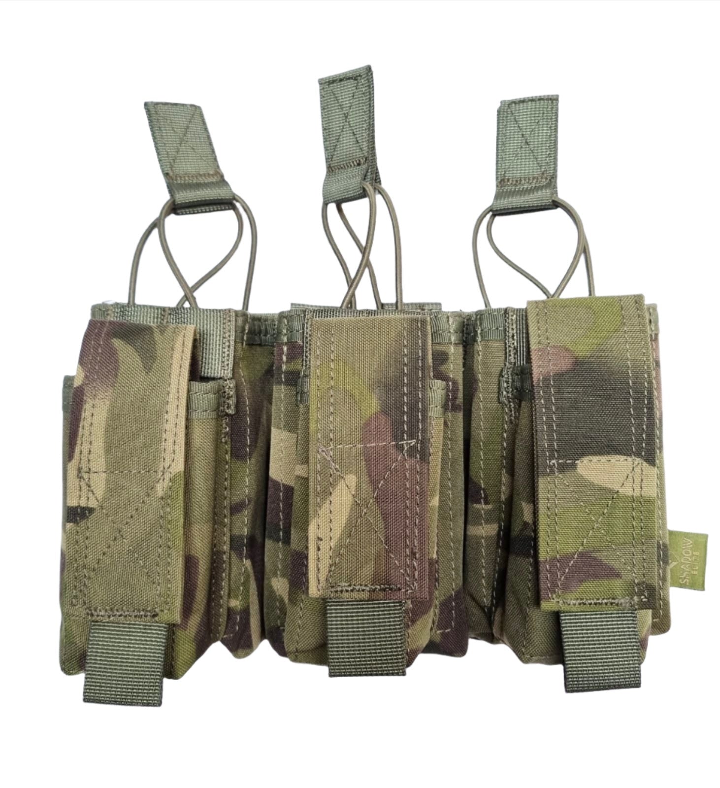 SHE-21087 TRIPPLE MOLLE Open 5.56mm + 9mm UTP GREEN