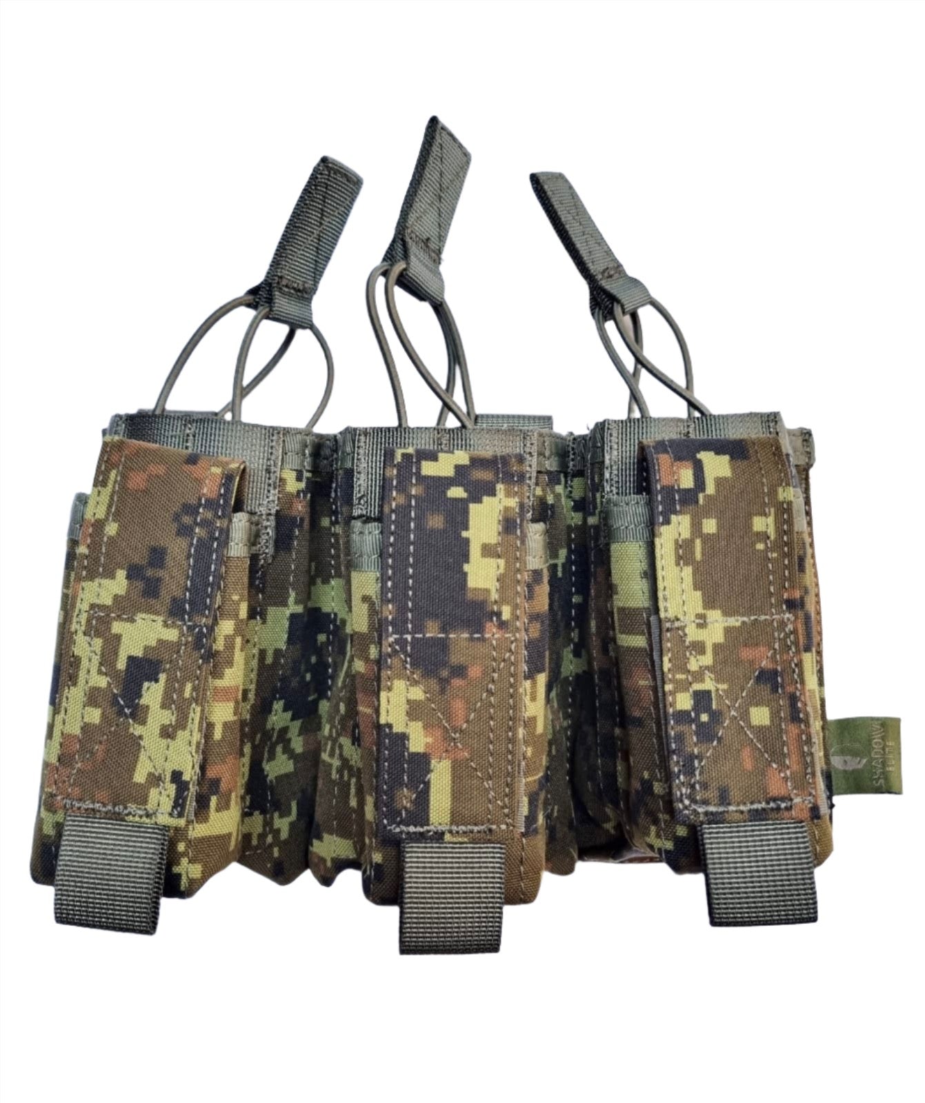 SHE-21087 TRIPPLE MOLLE Open 5.56mm + 9mm woodland digi