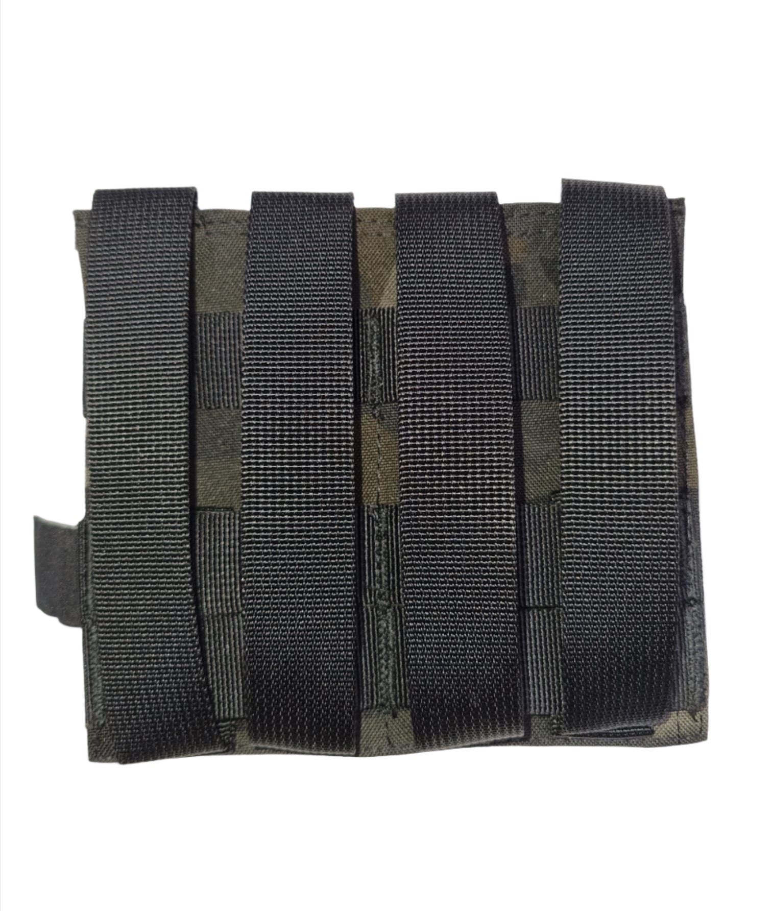 SHE-21088 Double Mag Pouch Open top MULTICAM BLACK