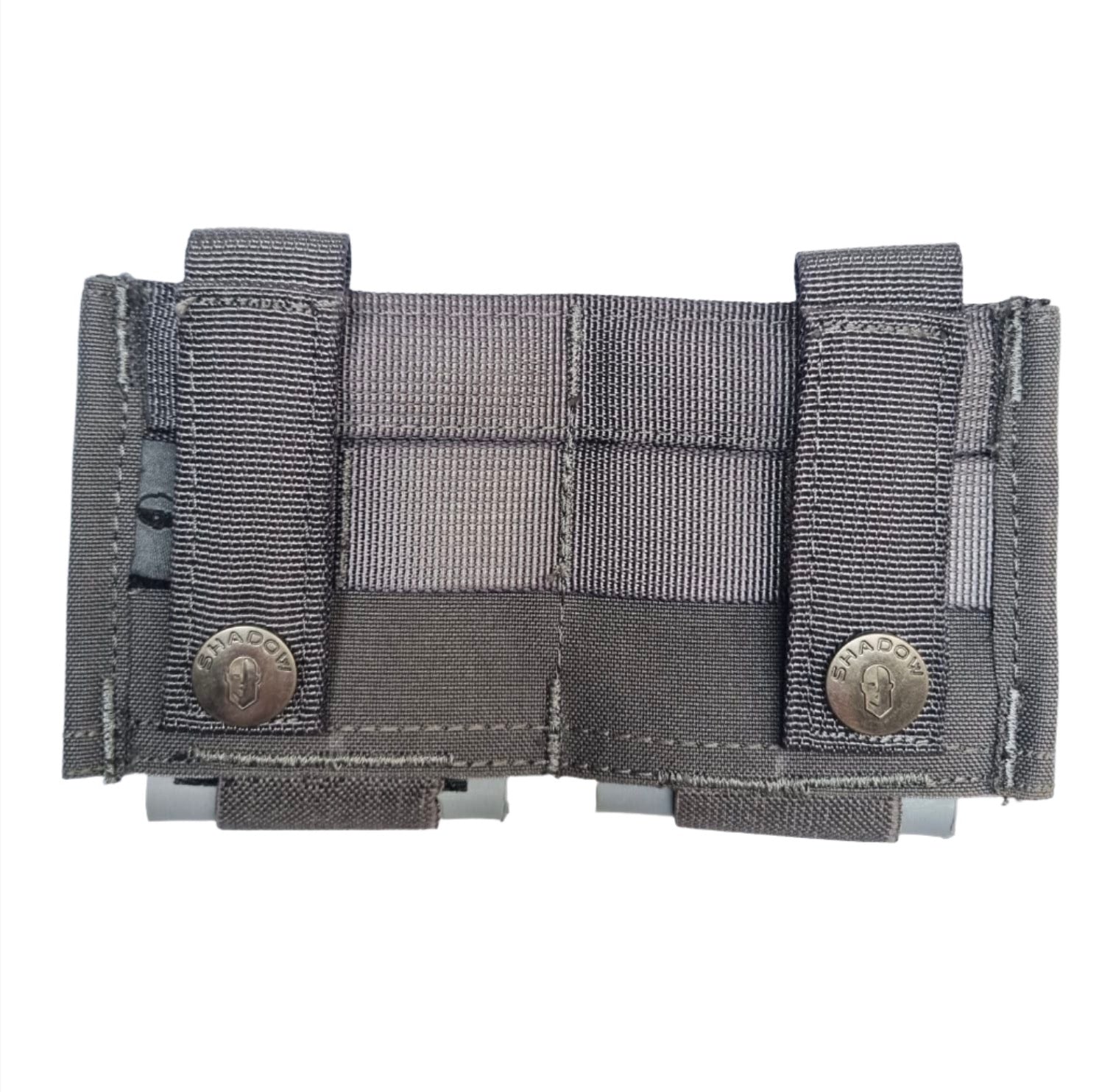 SHE-23032 GRIPTAC DOUBLE M4/M16 MAG POUCH WOLF GREY