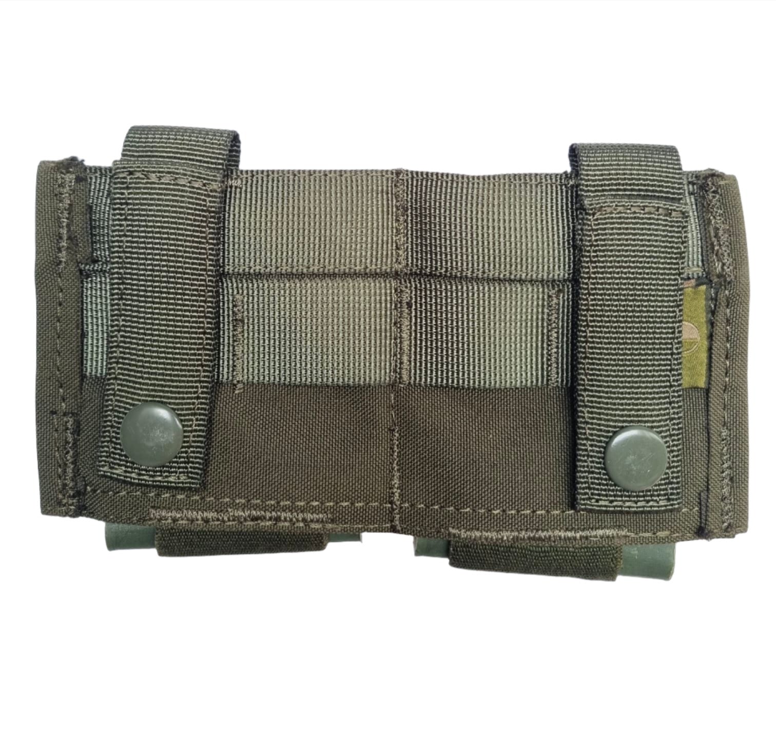 SHE-23032 GRIPTAC DOUBLE M4/M16 MAG POUCH OLIVE GREEN