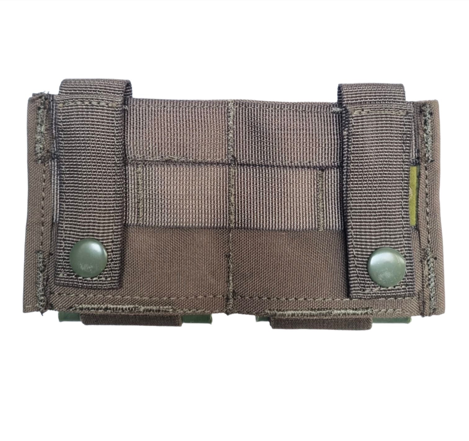 SHE-23032 GRIPTAC DOUBLE M4/M16 MAG POUCH ARMY GREEN
