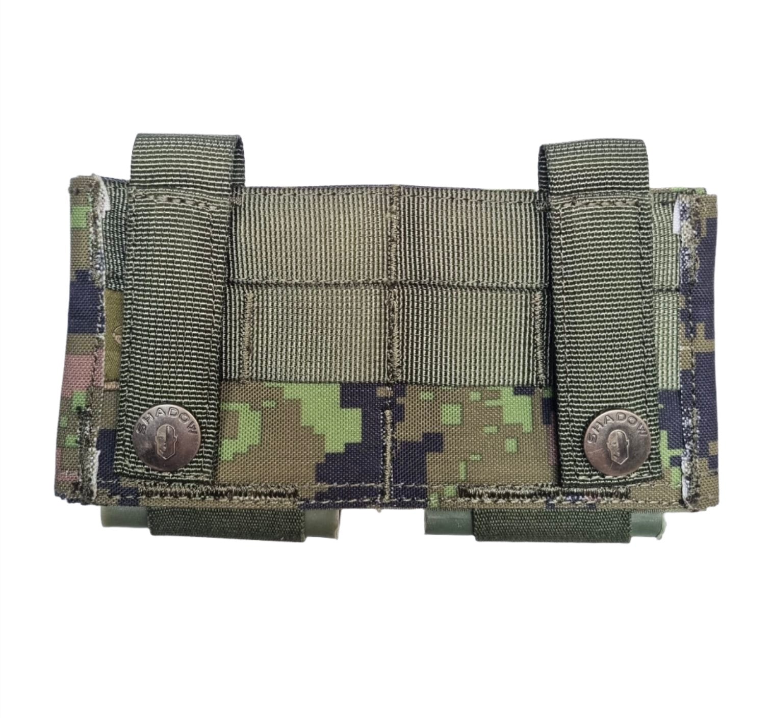 SHE-23032 GRIPTAC DOUBLE M4/M16 MAG POUCH CADPAT