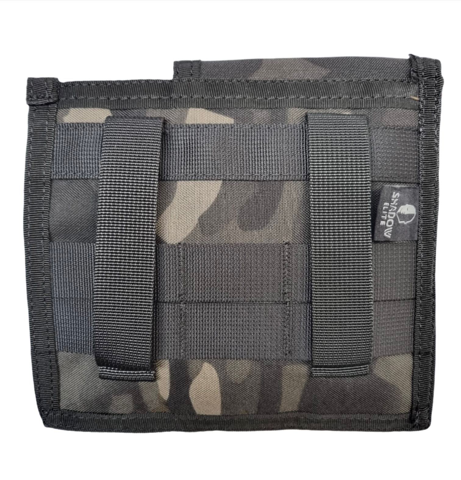 SHE-23053 COMBAT ADMIN  POUCH MULTICAM BLACK