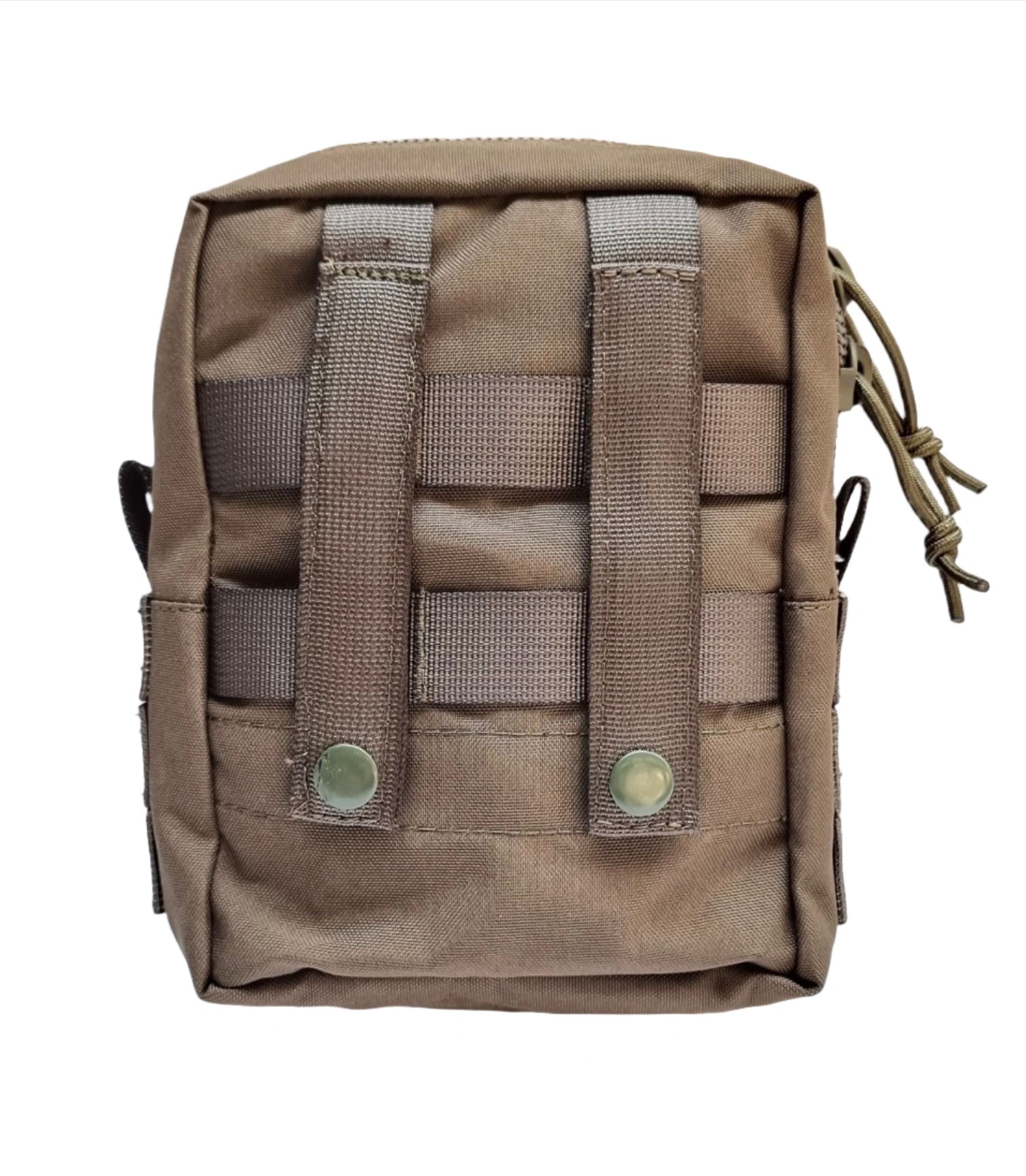 SHE-834 Multi Purpose Camouflage Utility pouch Colour  Ranger Green backside view.