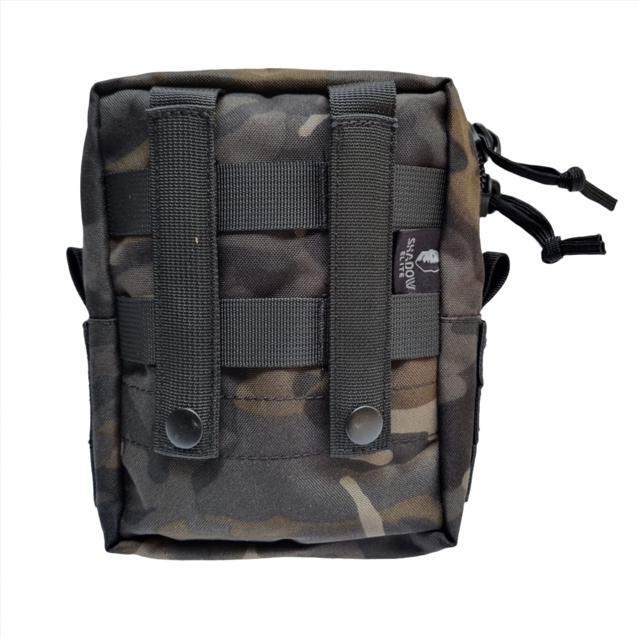 SHE-834 Multi Purpose Camouflage Utility pouch Colour  UTP Darknight backside view