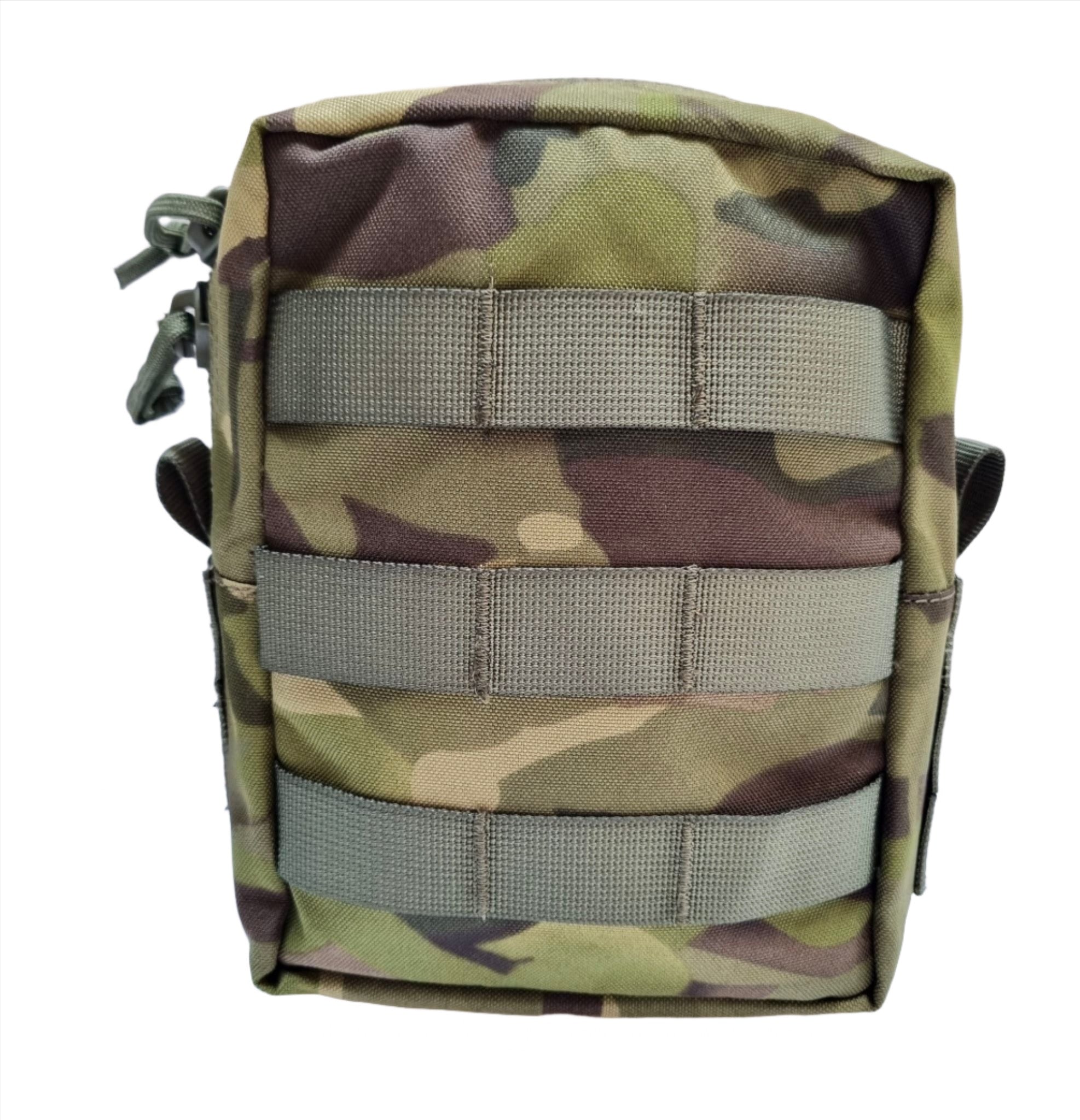 SHE-834 Multi Purpose Camouflage Utility pouch Colour  UTP Temperate front view.