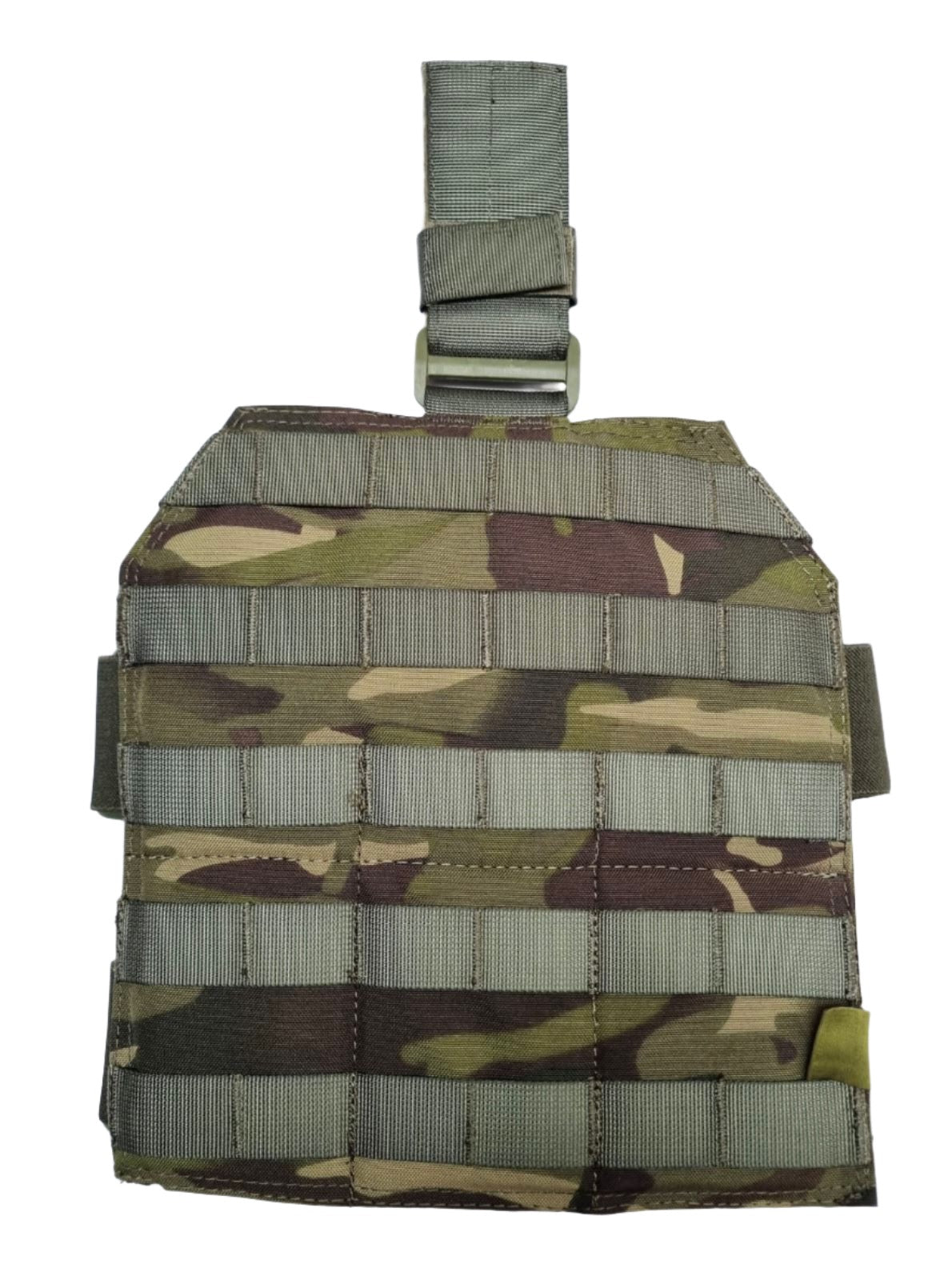 SHE-913 Drop Leg Camouflage  Molle Panel Colour UTP Temperate , front view