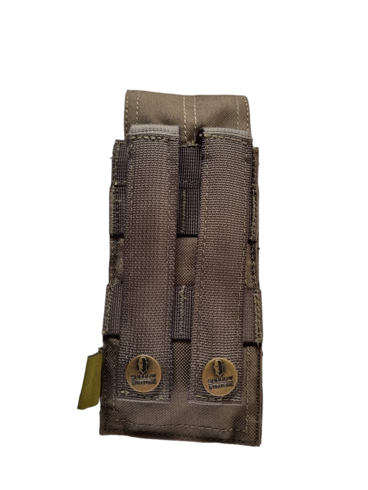 SHE-920 SINGLE M4 5.56MM MAG POUCH COLOUR RANGER GREEN BACKSIDE VIEW