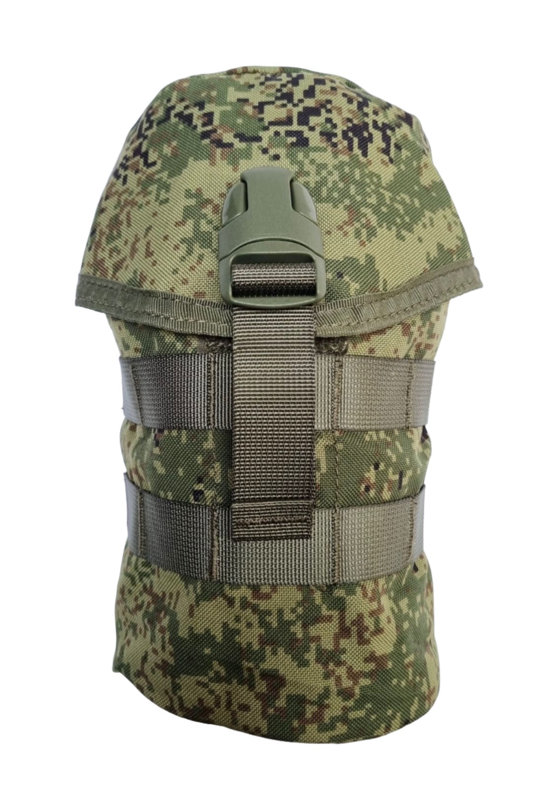 SHE-954 Camouflage  Canteen Pouch Colour Flora digital front view.