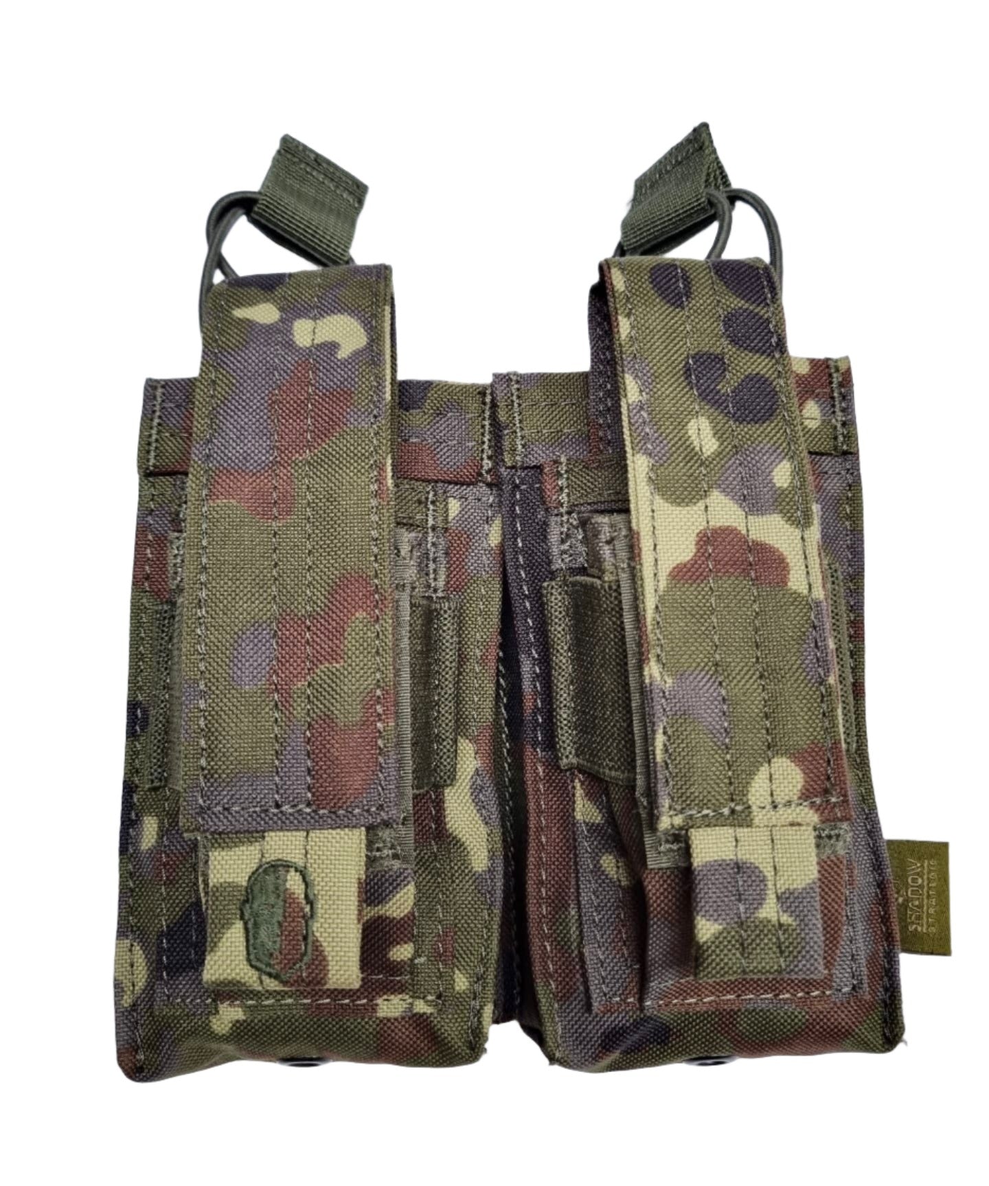 SHS - 22088 AK/9mm DOUBLE  OPEN-TOP MAG POUCH