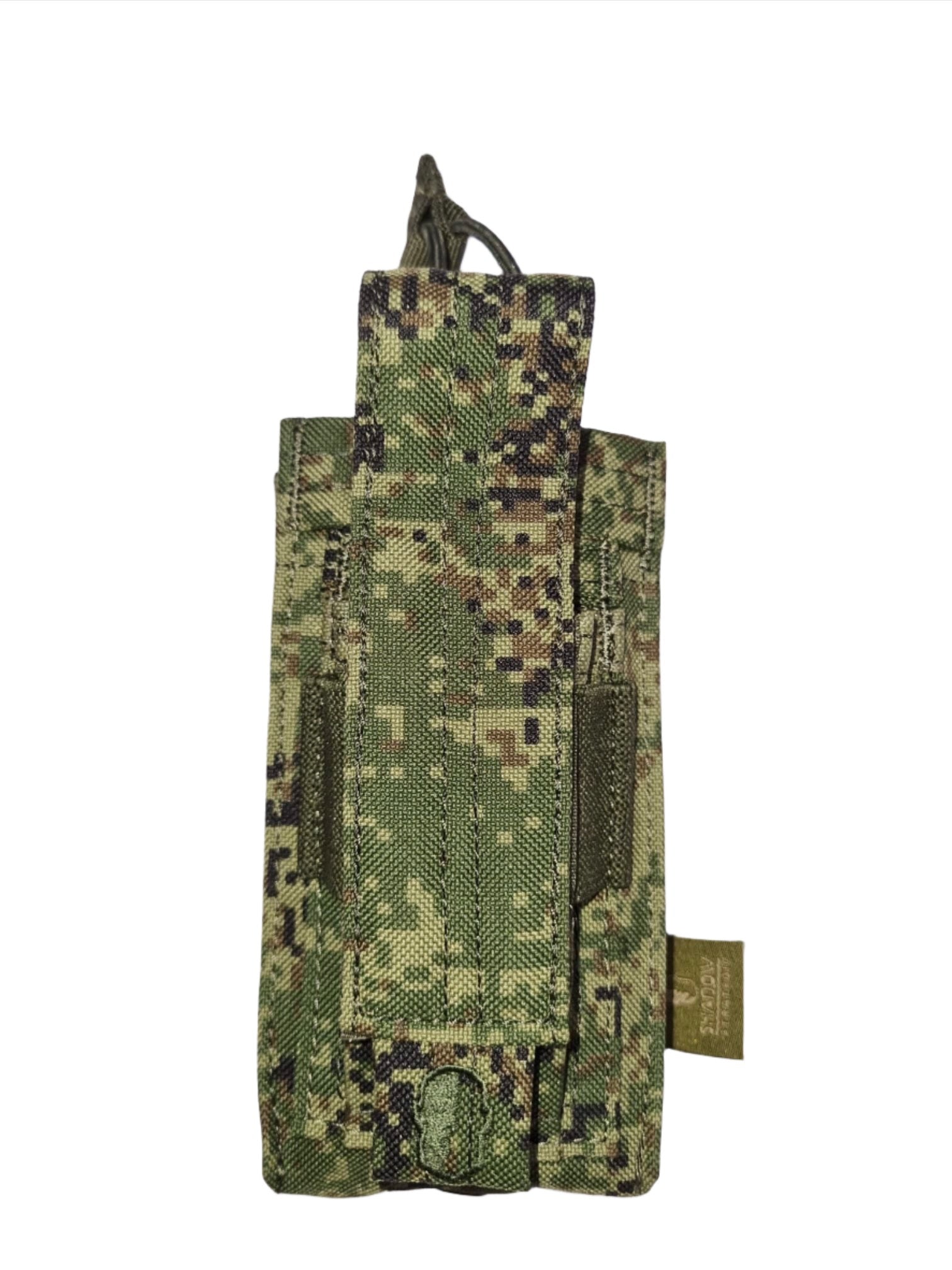 SHS - 23016 AK/9mm SINGLE OPEN-TOP MAG POUCH DIGI FLORA