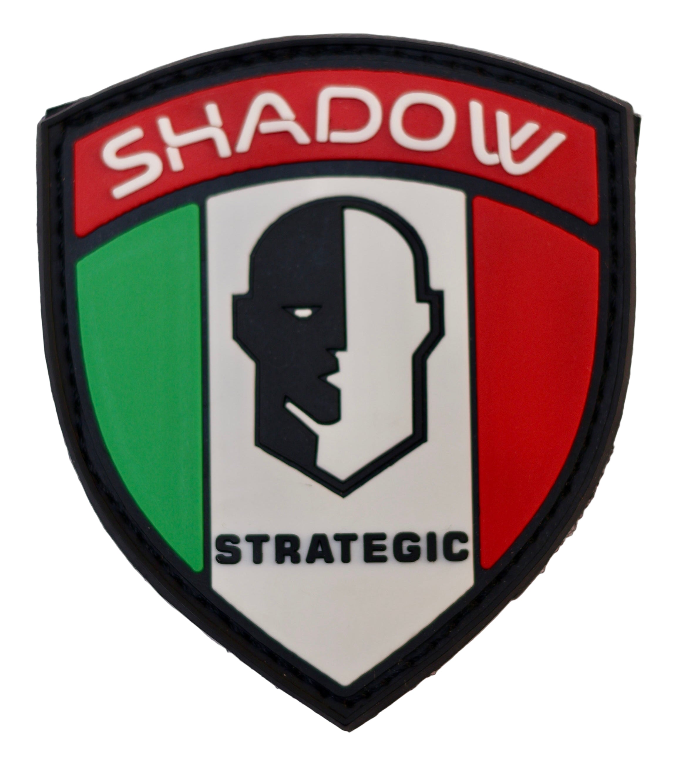 Shadow Strategic Italy PVC Flag Patch – Green White Red Tactical Patch