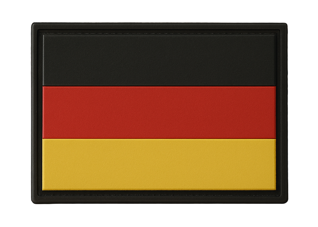 PVC Flag Patch Germany / Deutsche Flagge – by Tactical Zone