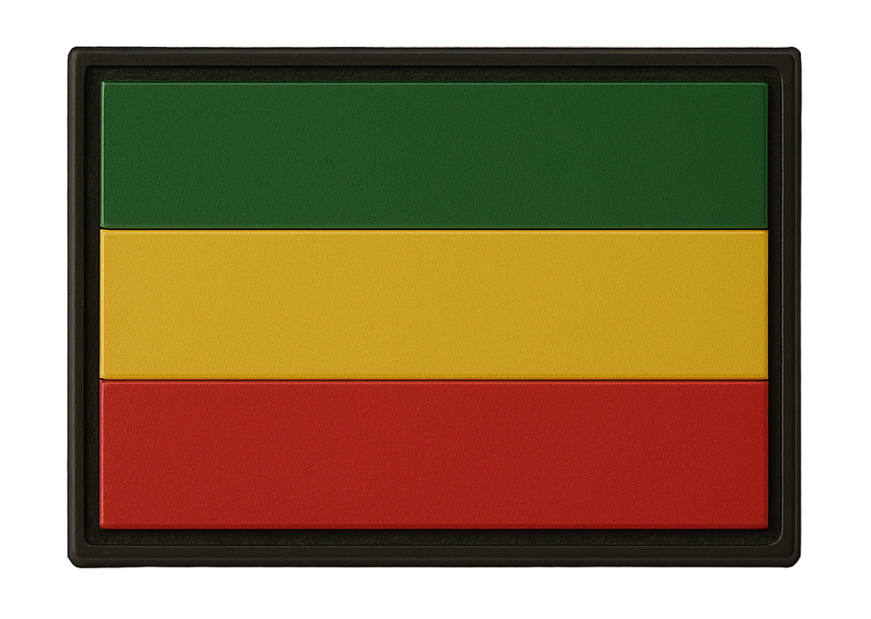PVC Flag Patch Lithuania / Lietuvos vėliava – by Tactical Zone