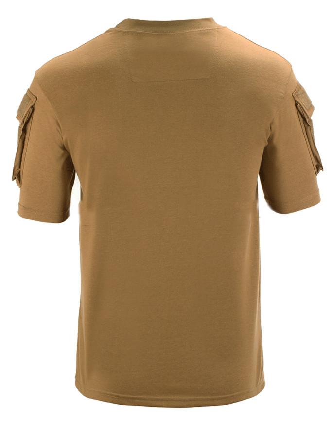 Tactical Zone Combat T-Shirt coyote Back