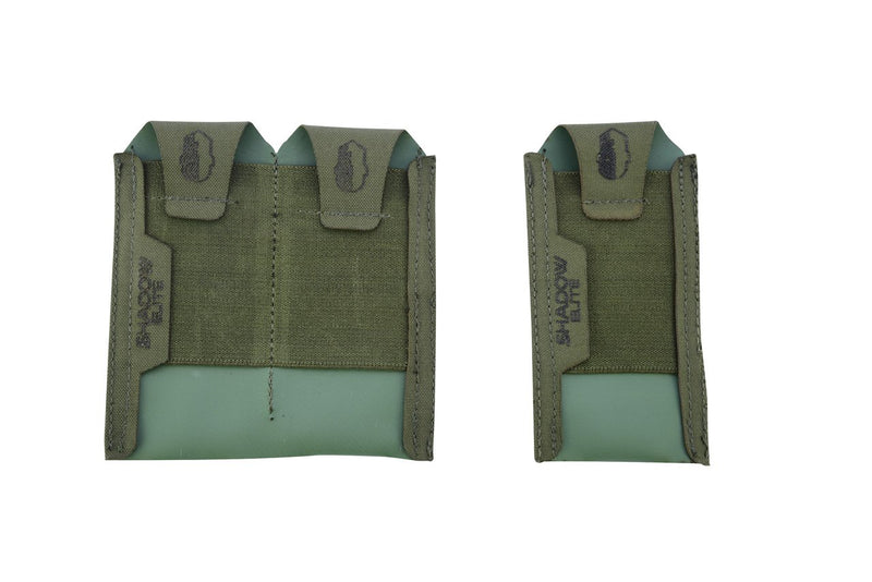 SHE-21038 Low Profile Double Pistol Mag Pouch