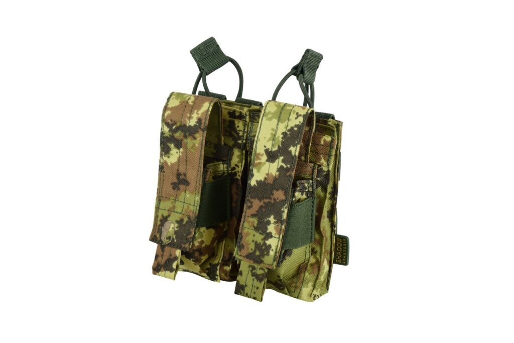 SHS - 22088 AK/9mm DOUBLE  OPEN-TOP MAG POUCH