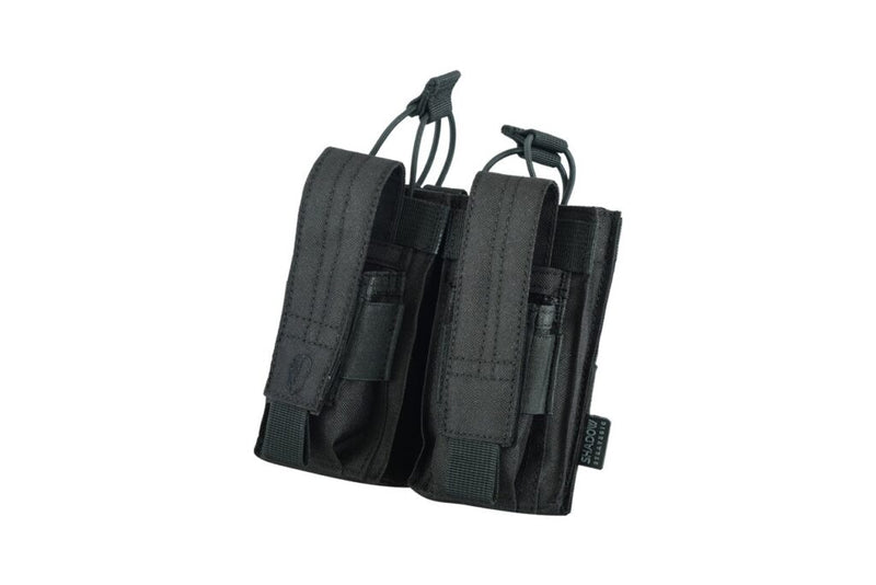 SHS - 22088 AK/9mm DOUBLE  OPEN-TOP MAG POUCH