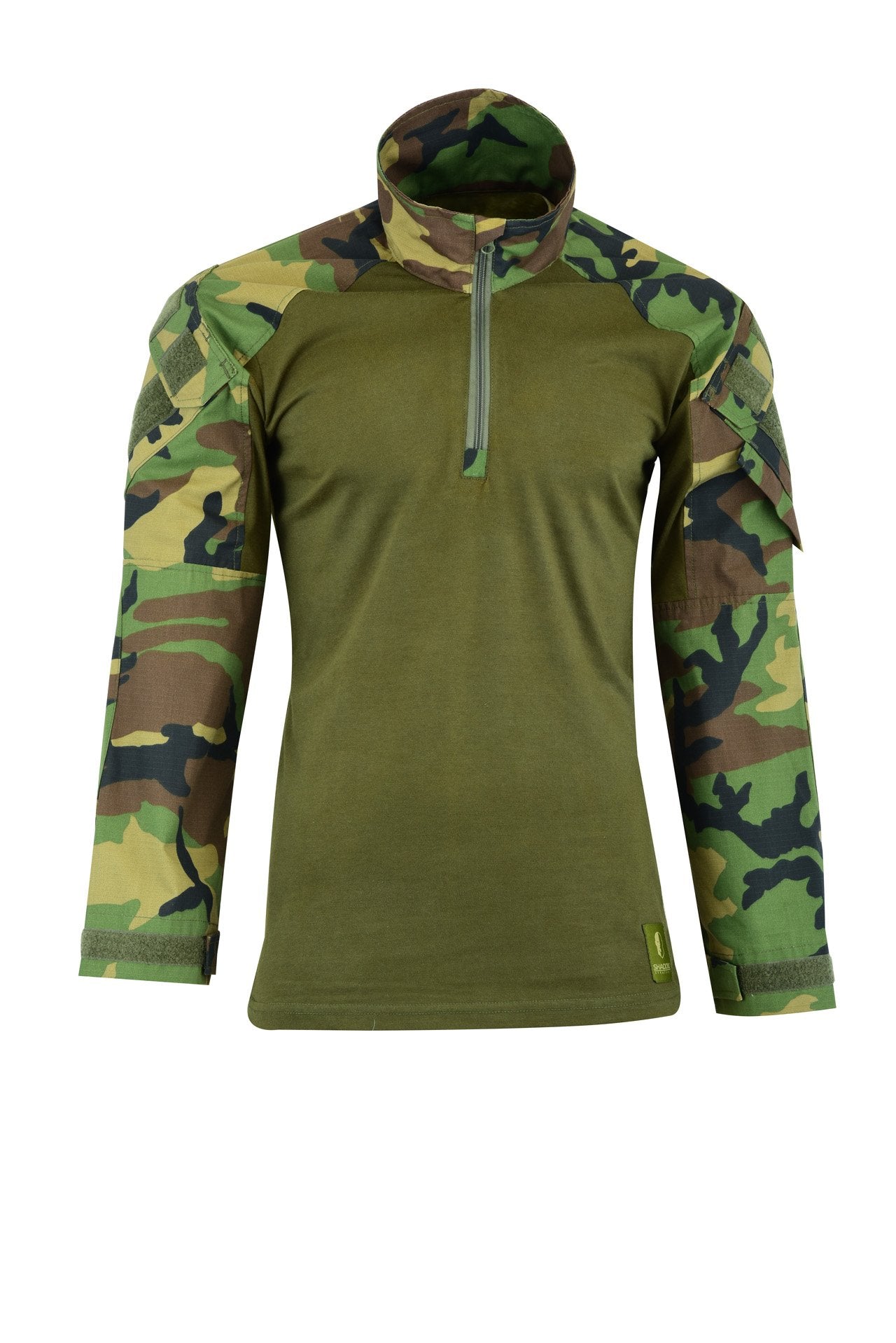Tactical Zone HYBRID TACTICAL SHIRT IS A PERFECT COMBAT SHIRT Colour  Woodland Camo