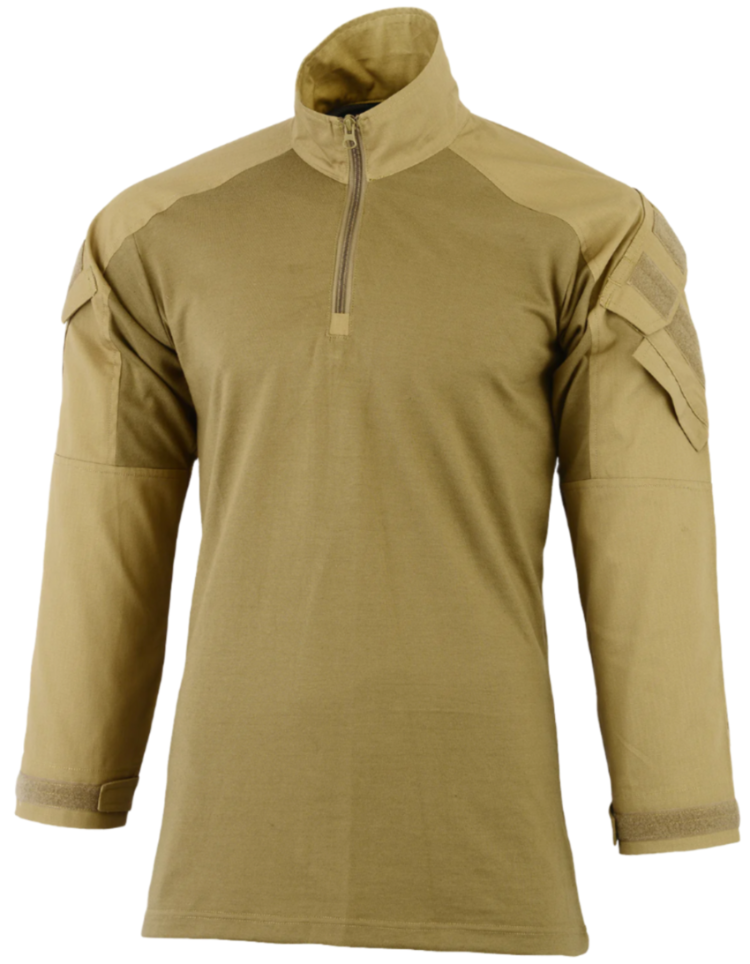Tactical Zone  HYBRID TACTICAL  COMBAT SHIRT SIZE 3XL+ COYOTE