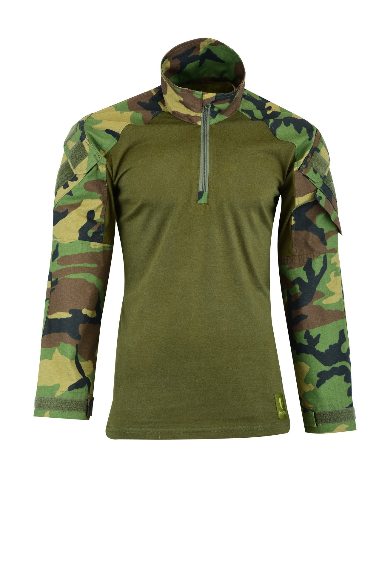 Tactical Zone  HYBRID TACTICAL  COMBAT SHIRT SIZE 3XL+  Woodland Camo