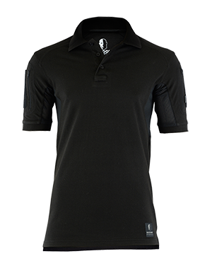Tactical Zone Operator Polo shirt Black front